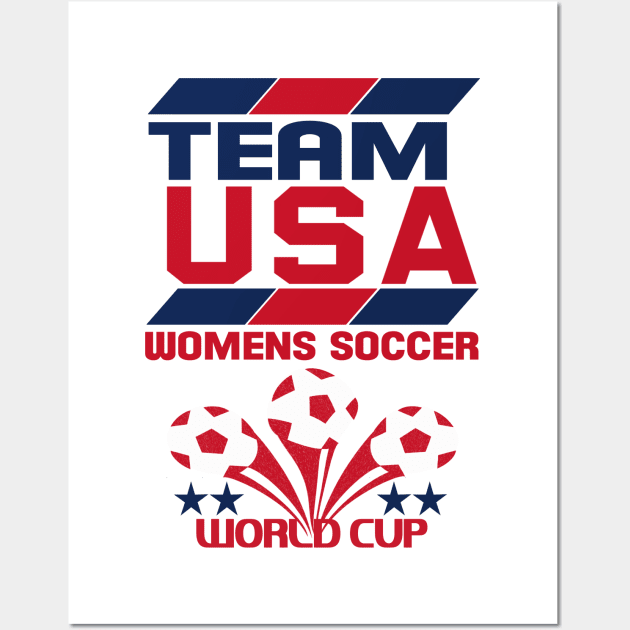 Team USA Soccer Wall Art by GLStyleDesigns
